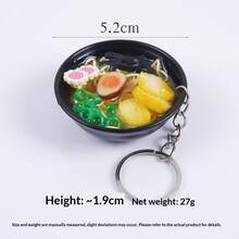 2026 Hot Selling Realistic Seafood Ramen Noodle Keychain, Japanese Food Toy Noodle Decor, Gag Gift, Interesting Creative Gift, Birthday Gift, Valentine's Day Gift, Children's Day Gift, Easter Gift, Perfect Gift, Best Gift, Halloween Gift, Stress Relief Toy - Squishy - Multicolor - View 9