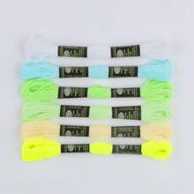 Glow In The Dark Embroidery Floss - 6pcs - View 9