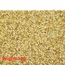 1/3袋 4x1/6x1毫米玻璃珠，金银色管状珠，适用于DIY手工珠宝制作、刺绣、手链、项链、耳环 - 長管珠 - 查看 11