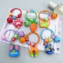 Cartoon  Judy Nick Pendant Girl Bag Candy Pendant Mobile Phone Rope Couple Pendant Gift - [甜甜圈朱迪]門環 - 查看 2