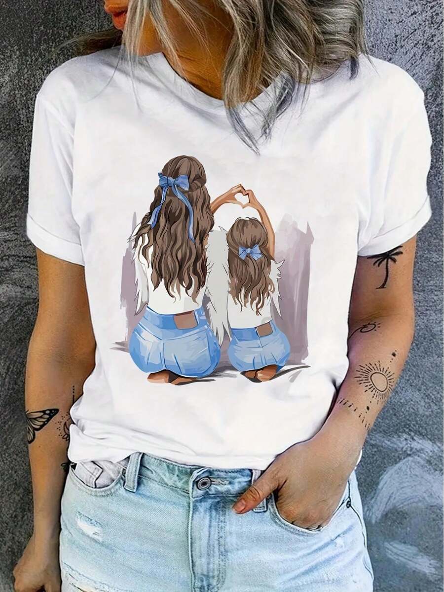 Women T-Shirts - White - View 1