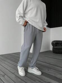 Men Relax Fit Casual Drawstring Detailed Pant - Mocha Brown - View 4