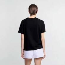 Women's T-Shirt Funny Cat Meme T-Shirt Cool Cats Gang T-Shirt Vintage Cat Graphic T-Shirt Street Style Cats T-Shirt Funny Cat Lover Gift Cats Gang - Black - View 3