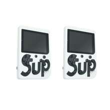 Mini Video Game Sup Game Box 400 Games In 1 Portable Classic Vintage Games From The 80s - White - View 2