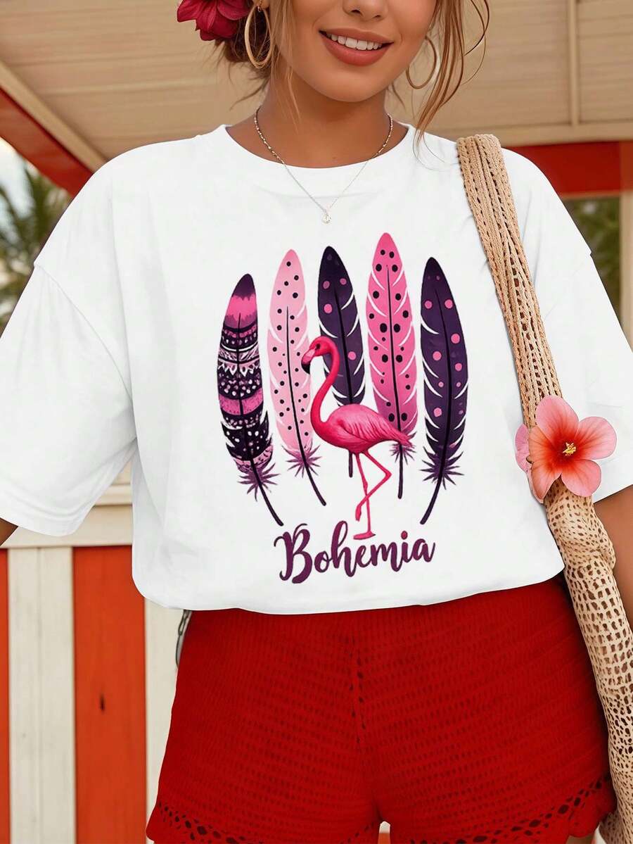 Women T-Shirts - White - View 1