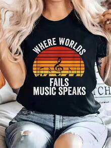 Women T-Shirts - Black - View 7