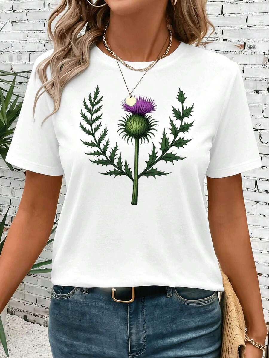Women T-Shirts - White - View 1