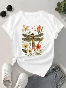 Women T-Shirts - White - View 2
