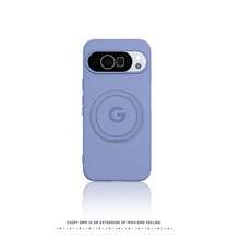 Ốp lưng điện thoại dạng lỏng có chân đế, tương thích với Pixel 6, 7, 7 Pro, 7A, 8, 8 Pro, 9, 9 Pro, 10, 10 Pro, 10A, 10 Pro XL - Tro oải hương - Xem 1