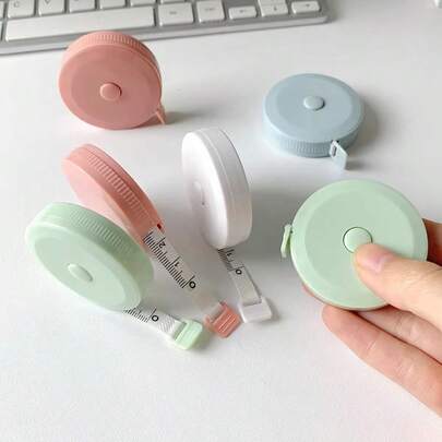 Thước dây rút nhỏ gọn 1,5 mét, thước kẻ gia dụng nhỏ gọn – Chất liệu PVC bền, có chức năng khóa, thiết kế không chứa chì.