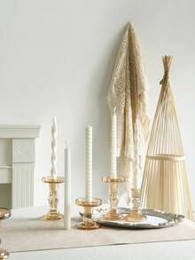 2 pièces Bougies longues blanches de style nordique, taille 2 cm x 25 cm, bougies parfumées, créent une ambiance, conviennent pour la décoration de la maison, la table, les fêtes, les décorations de vacances, les cadeaux pour elle, les centres de table de mariage, les anniversaires, les vacances, la décoration de jardin, les cadeaux unisexes - cire pour tiges - Voir 1