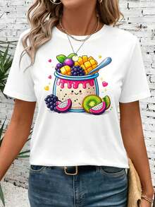 Women T-Shirts - White - View 1