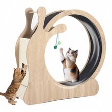 Roues d'exercice pour petits animaux - naturel 95cm - Voir 3