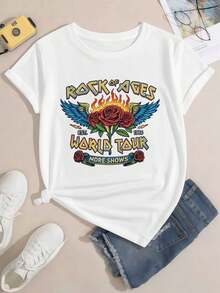 Women T-Shirts - White - View 2