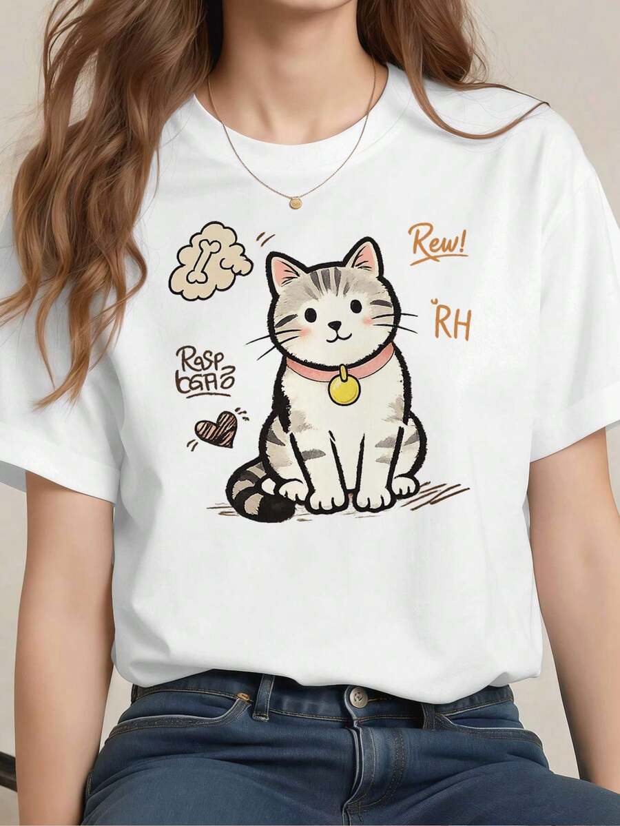 Women T-Shirts - White - View 1
