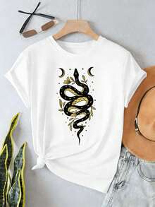 Women T-Shirts - White - View 2