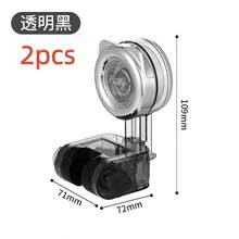 Cat Ear Shaped Suction Cup Shower Head Holder, Rotatable And Tightening Design, Adjustable Angle, Multi-Color Options, ABS Wear-Resistant Material, Bathroom Shower Bracket, Practical Home Bathroom Accessory - Suction Cup Shower Head Holder - View 8