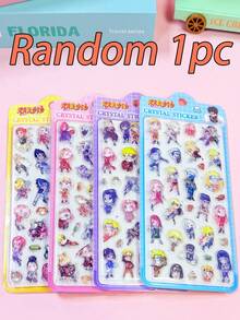 DOBBLE Hình dán anime chất lượng cao của Nhật Bản, hình dán trang trí thủ công cho trẻ em, hình dán dán sổ tay học sinh, hình dán đàn guitar, ván trượt, quà tặng ngày lễ in laser ba chiều. - Nhiều màu - Xem 13