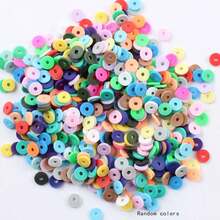 1 Box Bohemian Style Polymer Clay Slice Beaded Bracelet Making Kit, For Handmade DIY Bracelets, Necklaces, Earrings, Jewelry, Arts And Crafts, Holiday Party Gifts, Bag Charms, Small Accessories, Bracelet Making Set (Random Color) - A - View 8