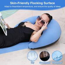 Inflatable Pillow Beach Mat, Portable Cushion - Multicolor - View 8