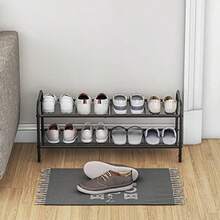 Foldable Shoe Racks - Level 2 Metal - View 2