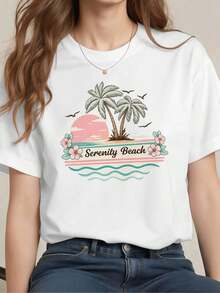 Women T-Shirts - White - View 1