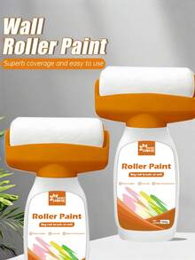 Water-Based Odorless Latex Paint For Wall Repair, Graffiti Coverage, Roller Application - A - View 2