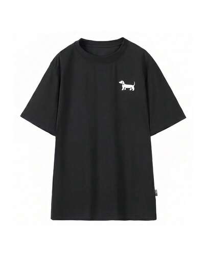 CAMEL CROWN Women's Outdoor Short-Sleeved T-Shirt Summer Style Casual Loose Fit Versatile Round Neck Short-Sleeved T-Shirt.
