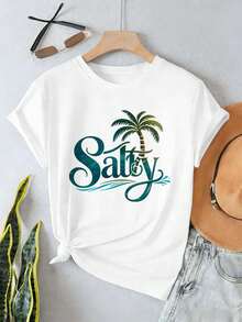 Women T-Shirts - White - View 2