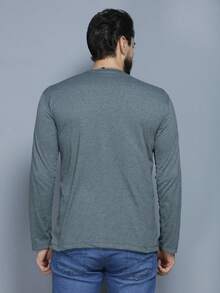 BOOZ Long-Sleeved T-Shirt With Pocket - 綠色 - 查看 2