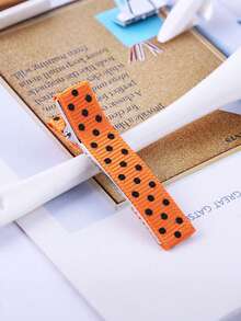 10/20/30pcs Random Color Polka Dot Hair Clips, DIY Fashionable Hair Accessories, Colorful Bangs Clips, 5cm Double-Prong Round Dot Semi-Enclosed Hair Clips, Suitable For Daily Wear - Multicolor - View 7