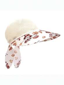 Sombrero de sol para mujer de verano para uso al aire libre, con protección UV, ala ancha, para viajes, senderismo, protección solar, playa, festivales - Multicolor - Ver 6