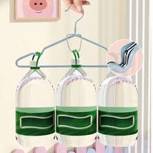 20pcs/10pcs/6pcs/3pcs/1pc Hat Hooks Dorm Closet Storage Hooks Baseball Cap Organizer Rack Multi-Functional Tie Suspenders Dress Scarf Storage Hooks Portable Travel Hooks Home Campus Dorm Hotel - Multicolor - View 5