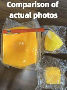 New Cute Extra Large Cheese Block Squeeze Toy, Soft Slow Rebound Squishy Fidget Toy, Premium Clay Filling Slow Rebound Sensory Fidget Toy, Realistic Food Shaped Hand Kneading Decompression Gadget, Well-Sealed Leakproof Large Size With Comfortable Squeezing Feel, Ideal Funny Gag Gift For Christmas, Birthday, Holiday & Party Favors, Perfect Desktop Decor For Home, Office & Classroom, Anxiety Relief Calming Play Toy For Kids, Teens And Adults Daily Leisure Relaxation - 方塊 - 查看 7
