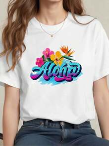 Women T-Shirts - White - View 1