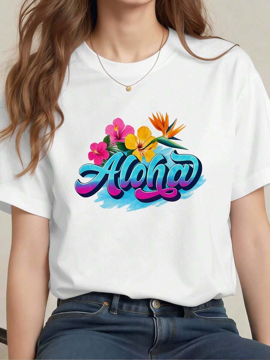 Women T-Shirts - White - View 1