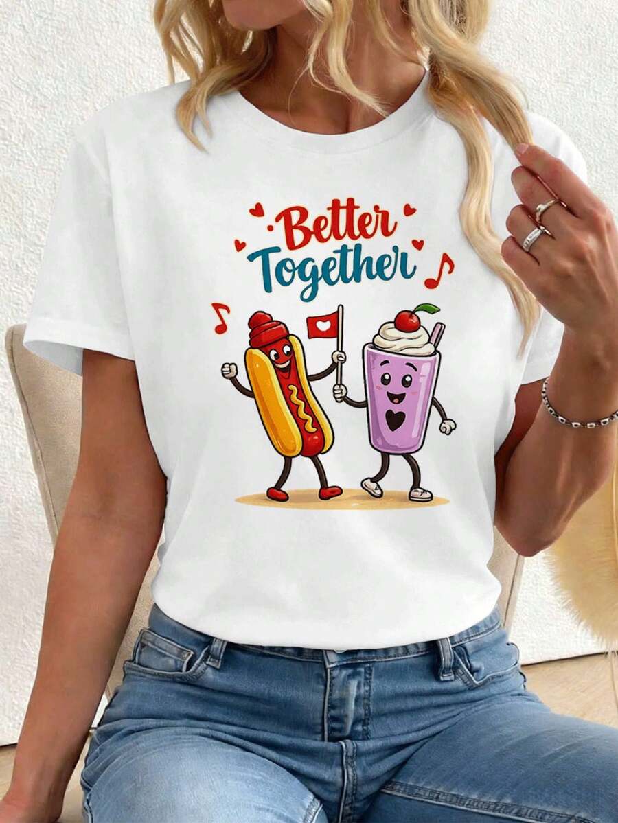 Women T-Shirts - White - View 1