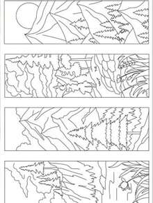 Washable Landscape Embroidery Pattern Stabilizer, Suitable For Handicraft Lovers And Beginners, DIY Embroidery Fun Style Stickers And Sewing Paper - A309 - View 13