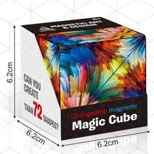 A New Type Of Variable Geometric Shape Magnetic Material That Can Change Form, A Three-Dimensional Hand-Painted Jigsaw Puzzle Cube That Relieves Pressure - 魔法世界 - 查看 8