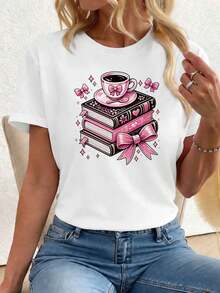 Women T-Shirts - White - View 1