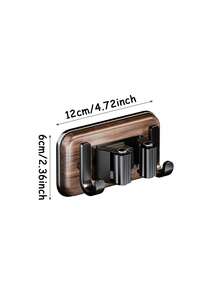 Mop And Broom Holder - Wall-Mounted Kitchen, Bathroom, Garden Storage Clip - Durable Cleaning Accessory Storage Rack, Practical Hook, Storage Racks,Bathroom Rack, Practical Home Storage Hook, Multi-Functional Hook, Utility Hooks - Multicolor - View 2