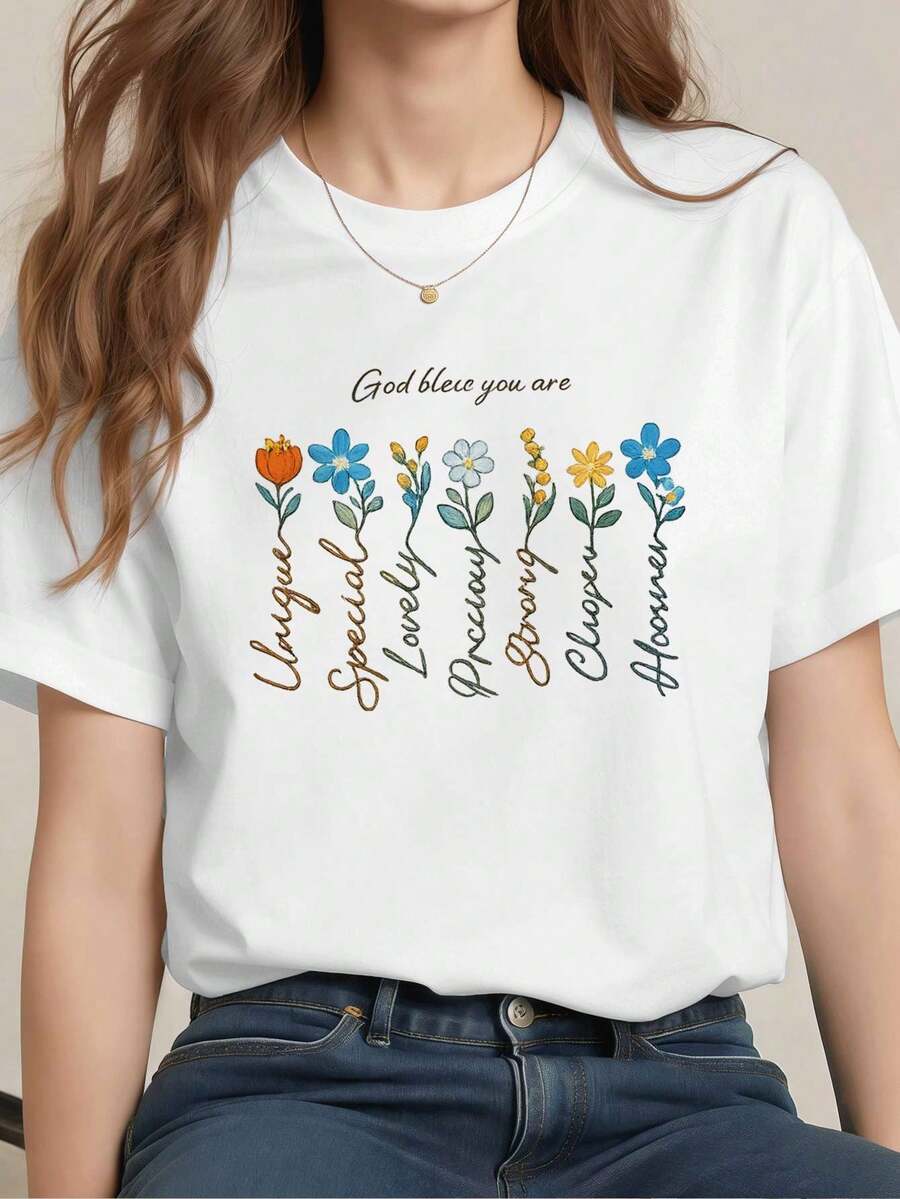 Women T-Shirts - White - View 1