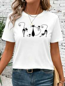 Women T-Shirts - White - View 1