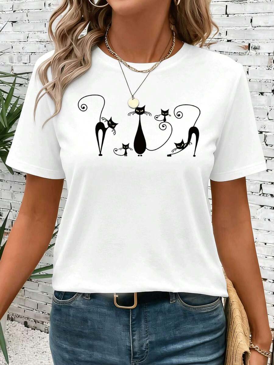 Women T-Shirts - White - View 1