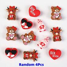 Assorted Silicone Beads, Random Styles Including Animals, 4th Of July, Sports, Vacation Themes, Suitable For DIY Bracelets, Necklaces, Pendants And Other Craft Projects - Multicolor - View 23