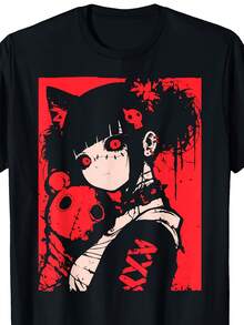 Women T-Shirts - Black - View 1