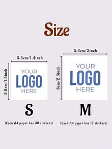 Custom Logo Temporary Tattoos, Personalized Brand Tattoo Stickers, Customized Business Party Tattoos, Promotional Body Decals For Events, Festivals, And Birthday Gift - Rust - View 2