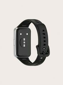 1pc Unisex Plain Quick Release Smartband Silicone Strap Compatible With Huawei Band 11 / 11 Pro - Band 11 / 11 Pro - View 6