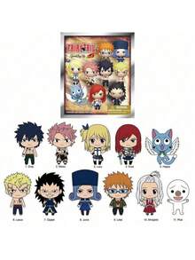 Crunchyroll Attack On Titan Series 1 Bag Clip Blind Pack 3D Foam Figure Keychain Mystery Collectible For Backpack Purse Series 1 - MN-71130 - View 3
