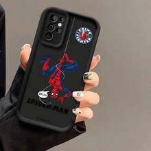 1pcs Marvel Spider-Man Crime Fighter Retro Upside-Down Pose With Hello Bubble Design Phone Case Suitable For Samsung Galaxy S26 Ultra/S26 Plus/S26/S25 Ultra/S25 Plus/S25/Galaxy S24 Ultra/S24 Plus/S24/S24 FE/S23 Ultra/S23 FE/S22Ultra/S22 Plus/S22/S21 Ultra/S21 Plus/S21/S21 FE/A13/A14/A15/A16/A17/A33/A34/A35/A36/A52/A53/A54/Galaxy Note20Ultra/Galaxy Note20 Galaxy S25 Case Galaxy S25 Case Galaxy S25 Ultra Case Plus Stocking Stuffers The Girlfriend - 咖啡棕 - 查看 3
